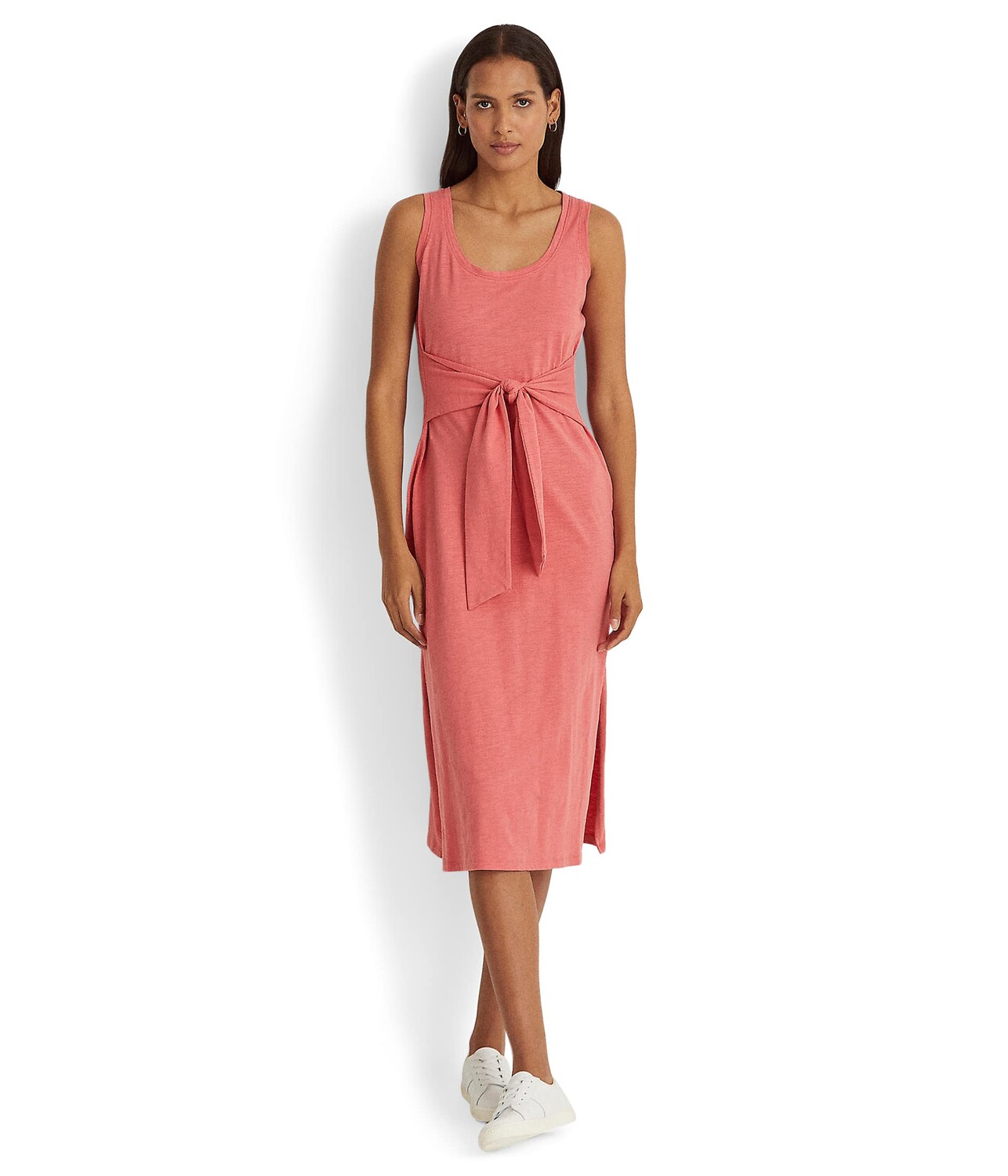

Платье LAUREN Ralph Lauren, Sleeveless Slub Jersey Dress