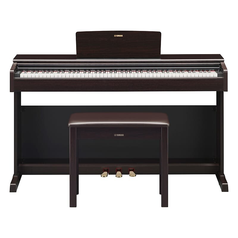 

Yamaha YDP145R Традиционное цифровое пианино Arius из темного палисандра со скамейкой