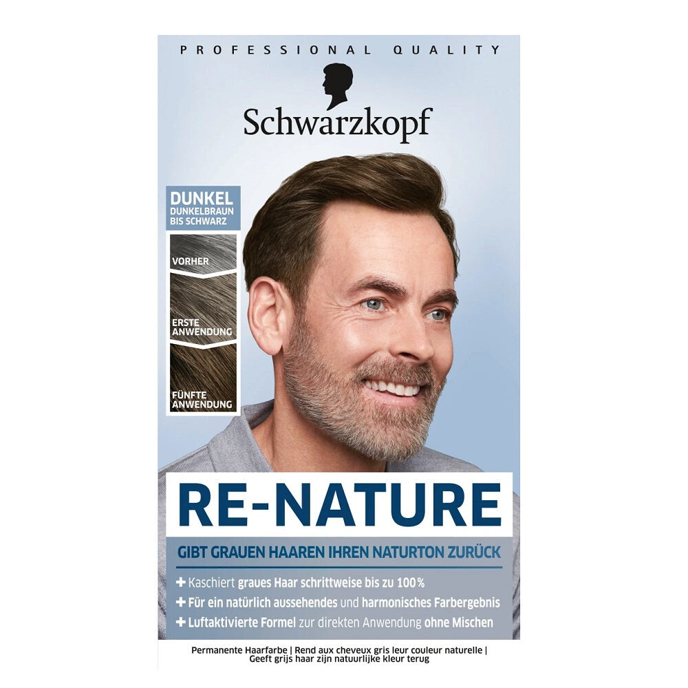 

Schwarzkopf Крем для седых волос Re-Nature Men Dark