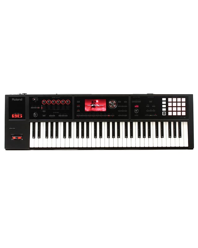 FA-06 61-клавишная музыкальная рабочая станция Roland FA-06 61-Key Music Workstation Keyboard