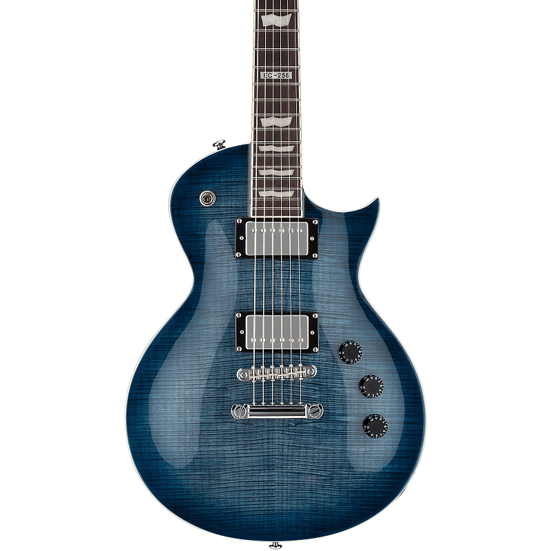 Электрогитара ESP LTD EC-256FM Electric Guitar - Transparent Cobalt Blue