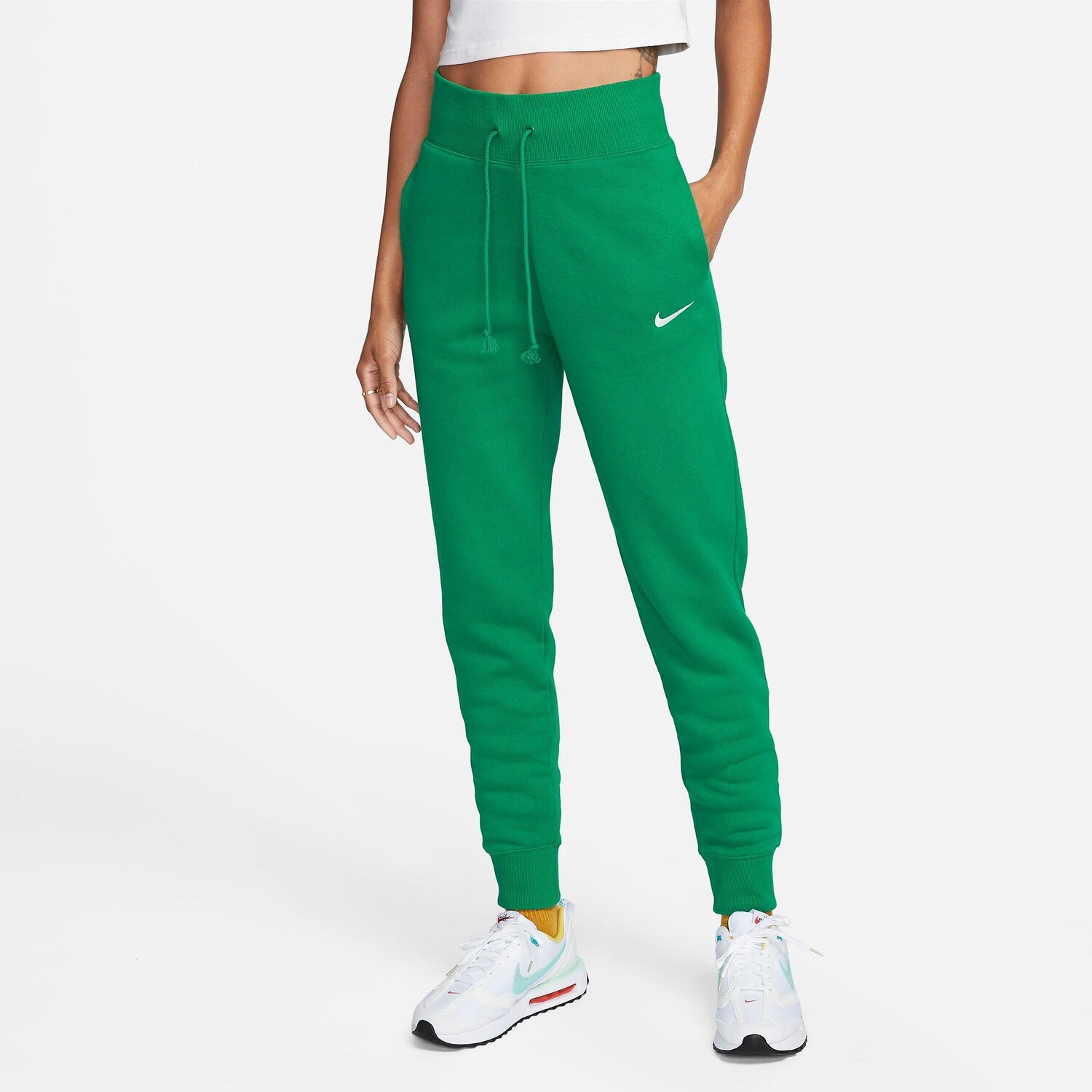 

Штаны спортивные Nike Sportswear Phoenix Fleece, зеленый