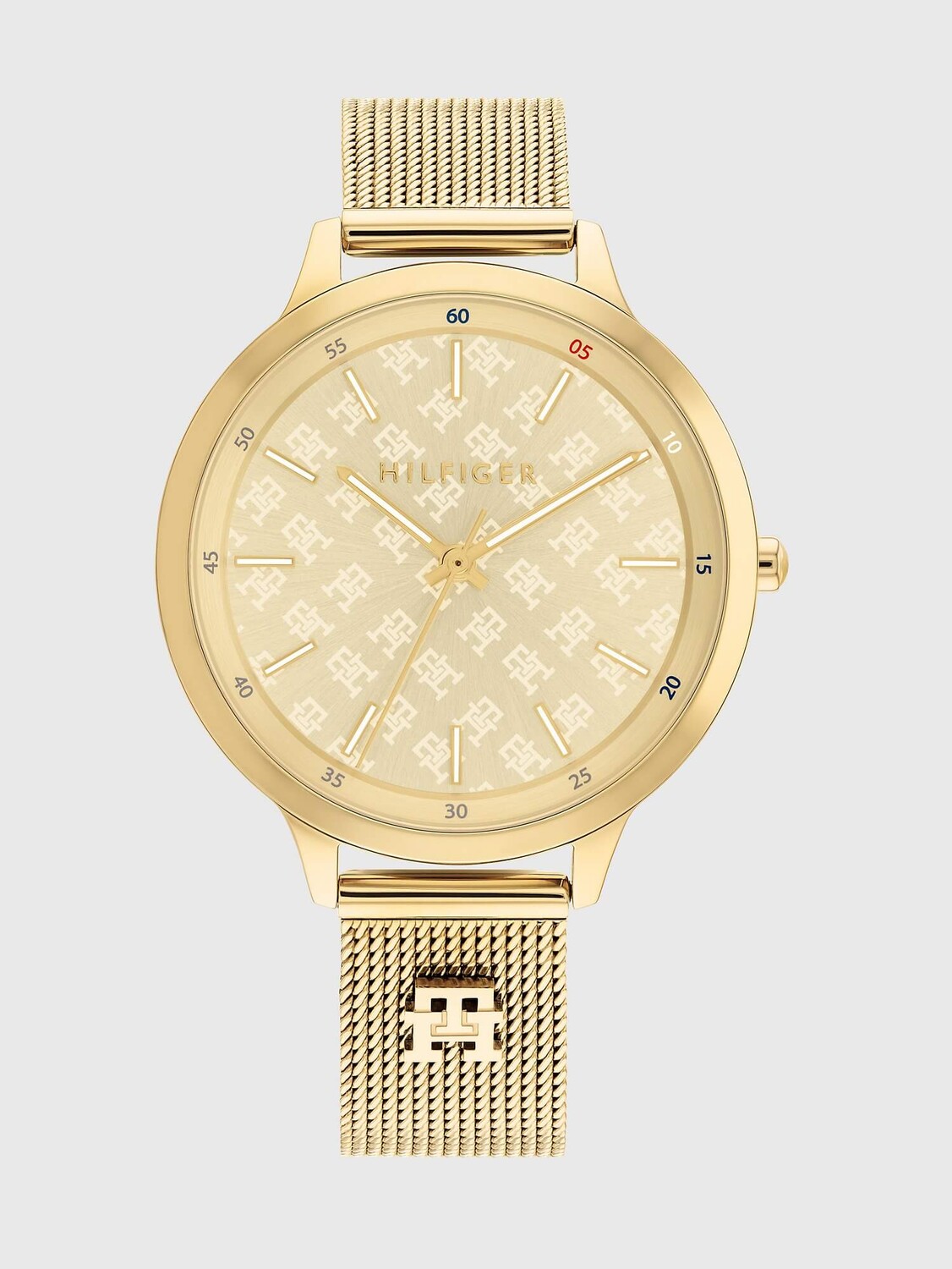 

Часы Tommy Hilfiger Casual With Gold Mesh Bracelet, золотистый