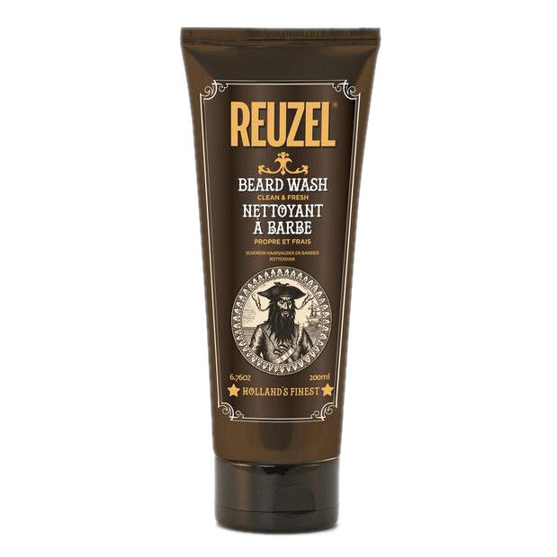 цена Reuzel Beard Wash очищающее средство для бороды, 200 мл