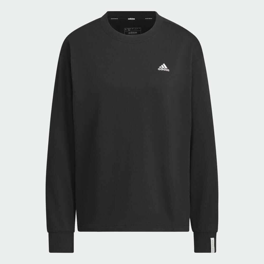 

Лонгслив Adidas Essentials Plus Small Logo, черный