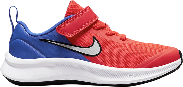 

Кроссовки Nike Star Runner 3 PS 'Bright Crimson Racer Blue', оранжевый