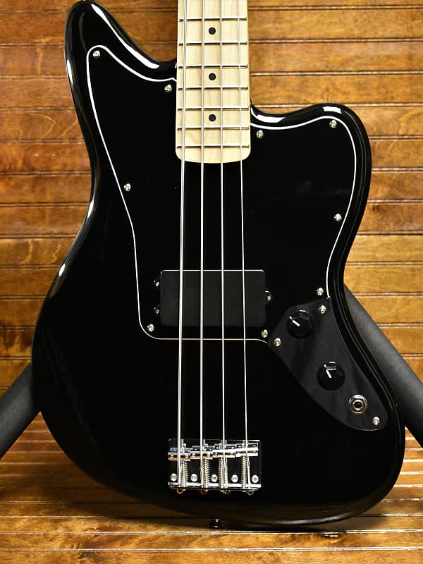 цена Squier Affinity Jaguar Bass H, черный Affinity Jaguar Bass H Black