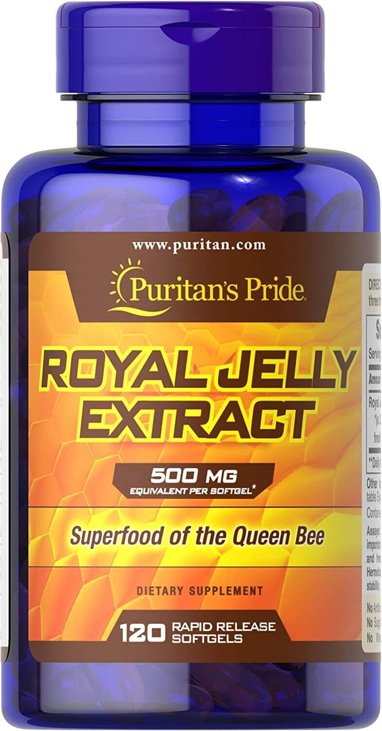 

Экстракт маточного молочка Puritan's Pride, 120 капсул