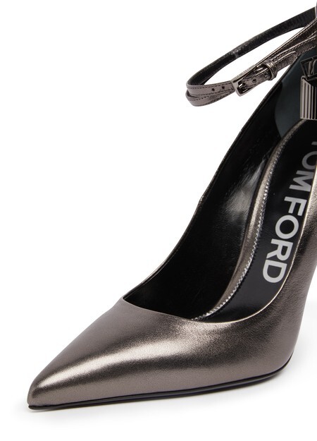 

Ламинированные туфли с навесным замком Tom Ford