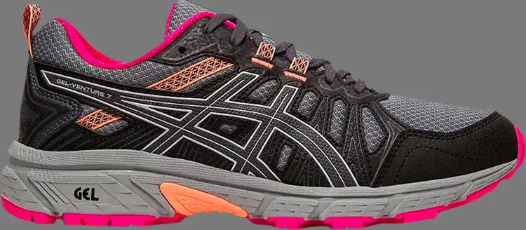 

Кроссовки wmns gel venture 7 wide 'carrier grey' Asics, серый