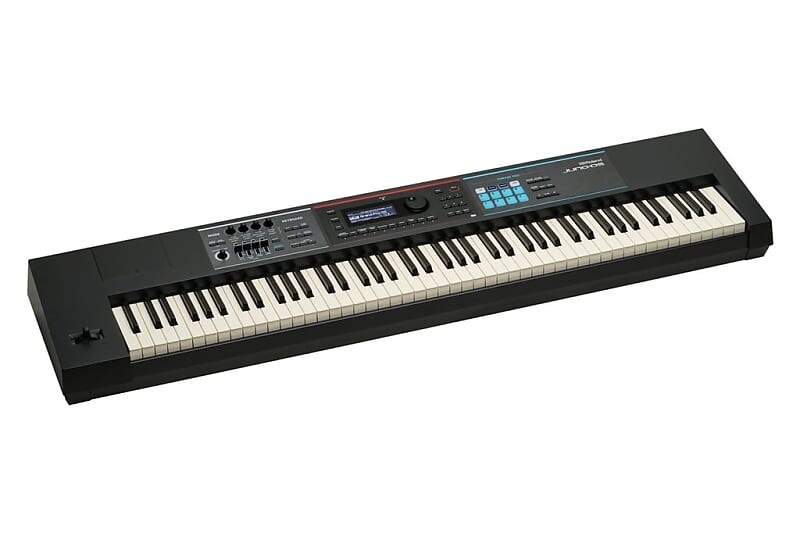 

Взвешенный 88-клавишный портативный синтезатор Roland JUNO-DS88 — демонстрационный блок JUNO-DS88 88-key Synthesizer DEMO