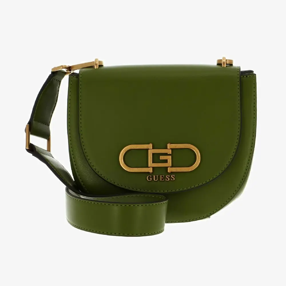 

Сумка Guess Fleet Saddle, темно-зеленый