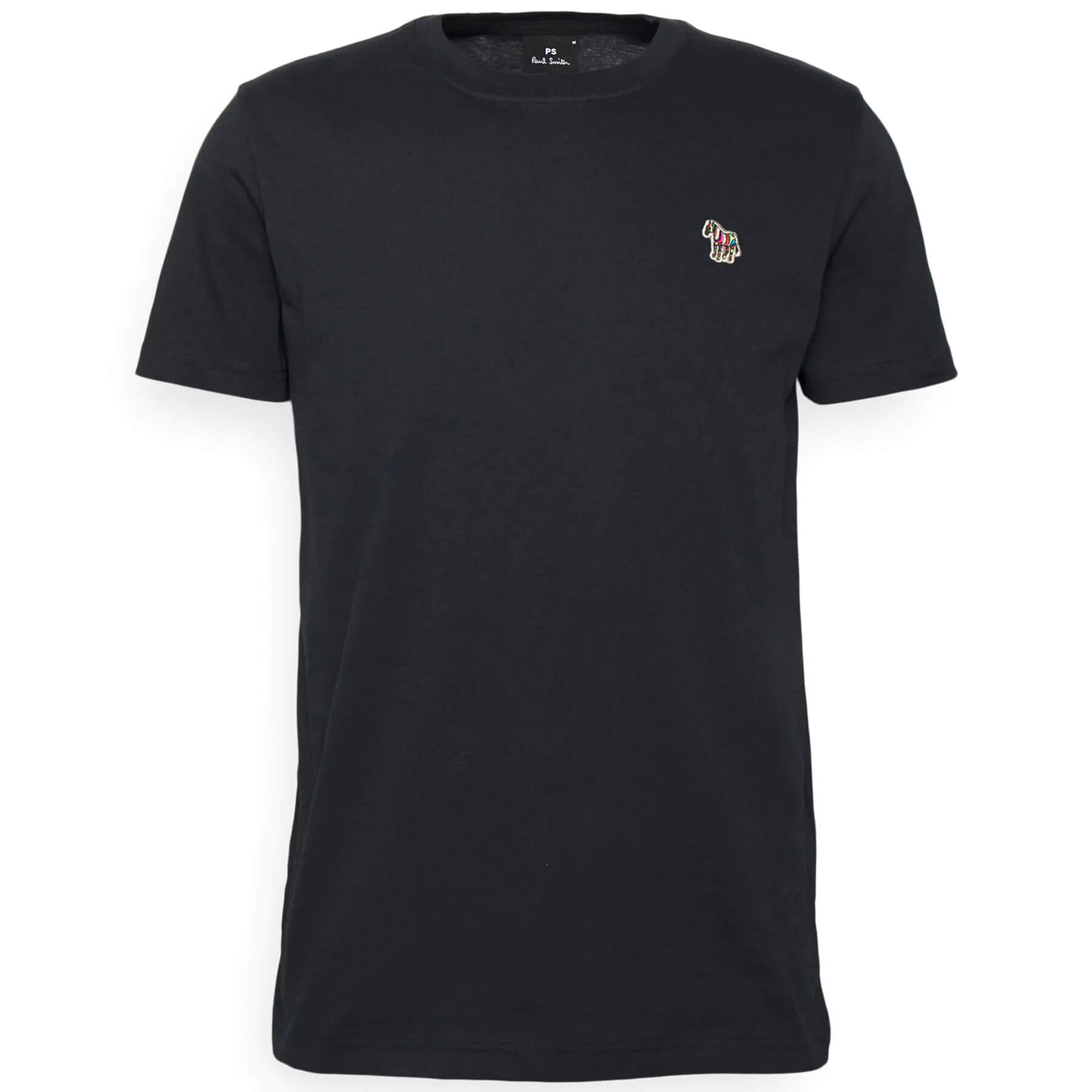 Базовая футболка PS Paul Smith Zebra Slim Fit, черный хлопковая футболка ps paul smith черный