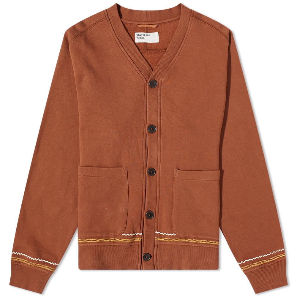 

Джемпер Universal Works Dickie Sweat Cardigan, Коричневый