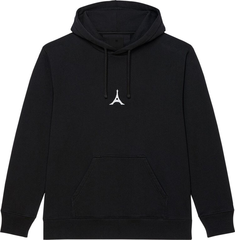 Худи Givenchy Slim Fit Print Hoodie 'Black', черный