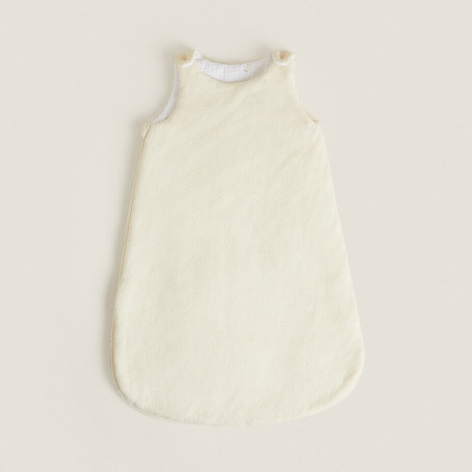 

Спальный мешок детский Zara Home Print Duck Muslin, светло-желтый
