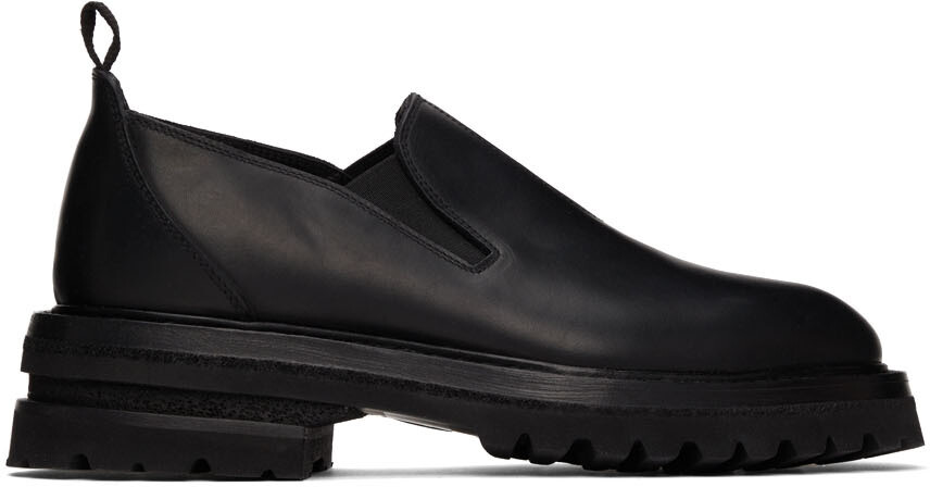 

SSENSE Эксклюзивные черные лоферы Lazy ADYAR, Черный