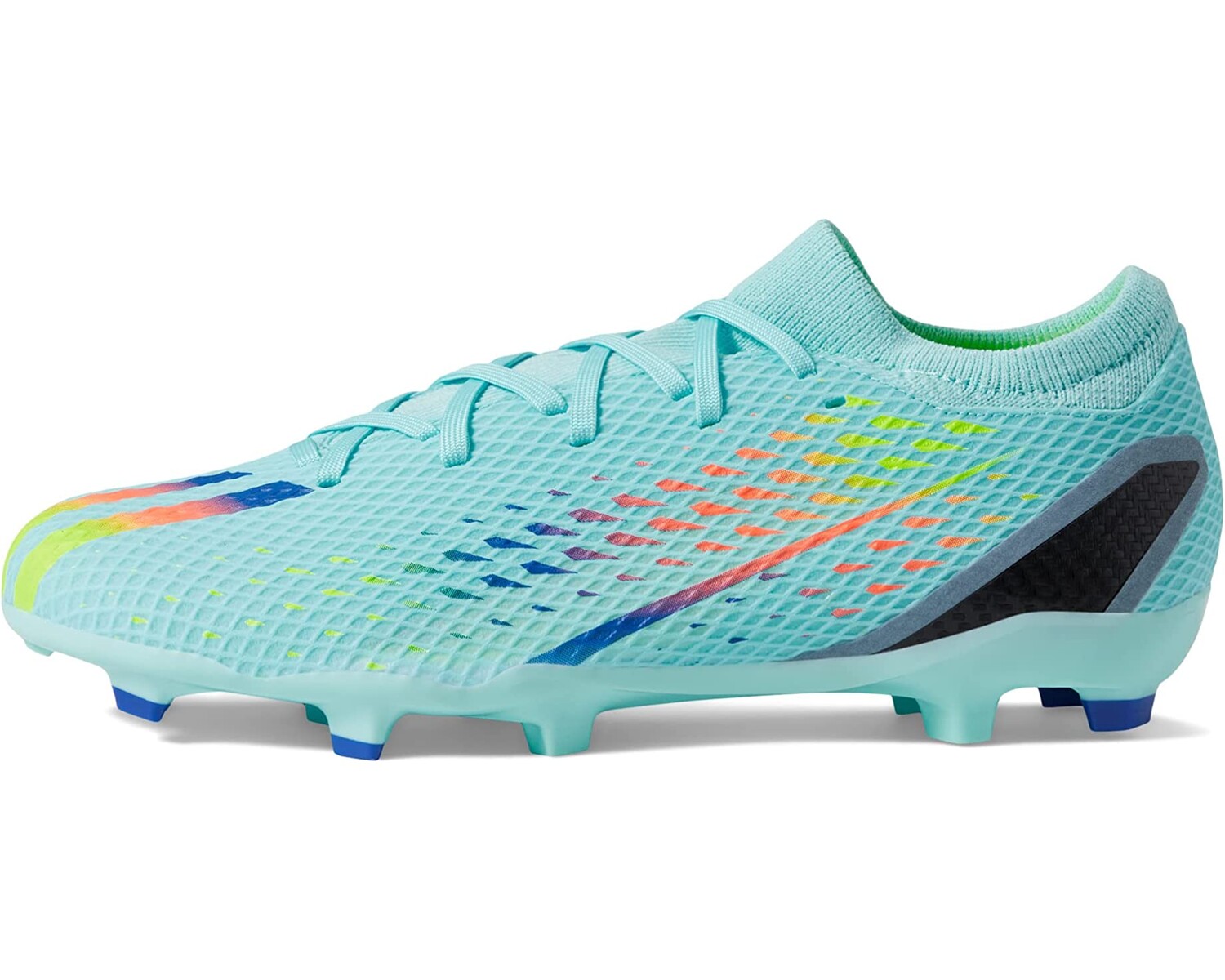 

Кроссовки X Speedportal.3 Firm Ground adidas, прозрачный аква