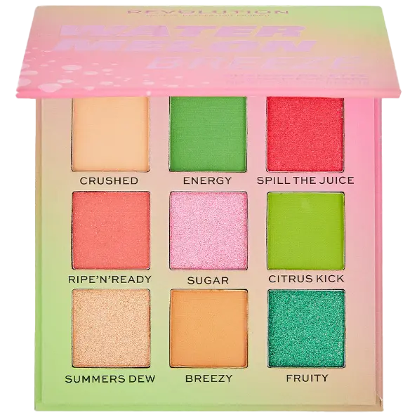 

Revolution Makeup Watermelon Breeze палетка теней для век, 1 г