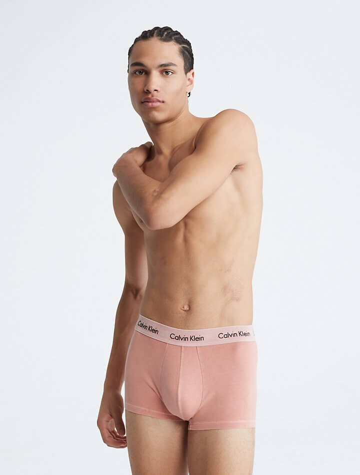 

Трусы-боксеры из натурального хлопка Calvin Klein, розовый