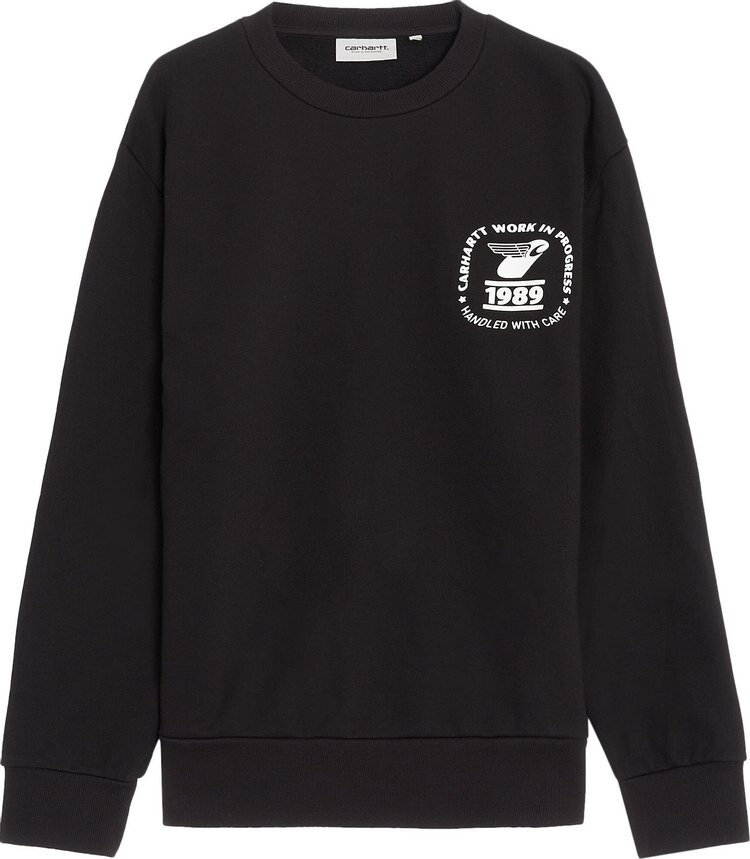 

Толстовка Carhartt WIP Stamp State 'Black', черный