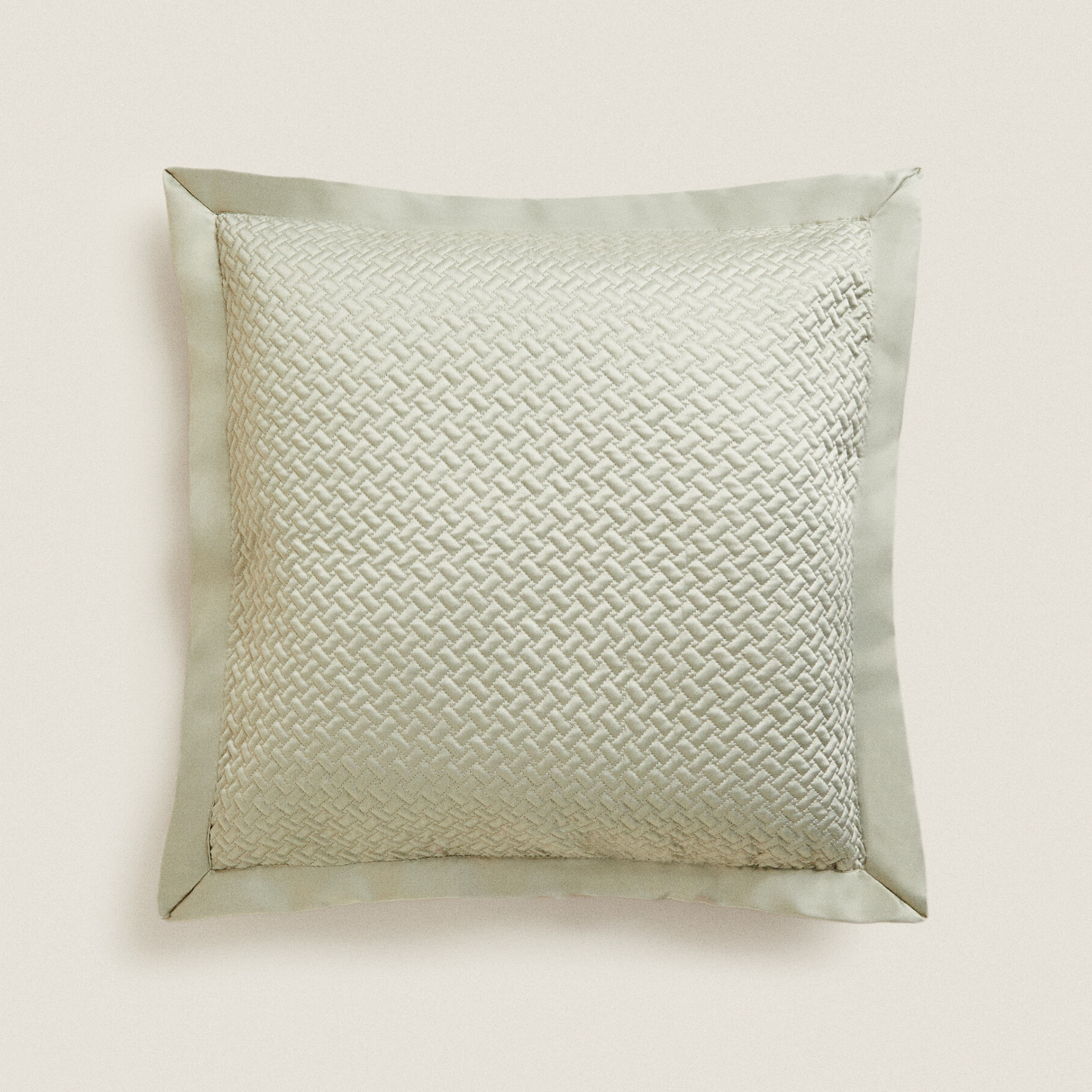 Чехол для подушки Zara Home Geometric-effect, зеленый