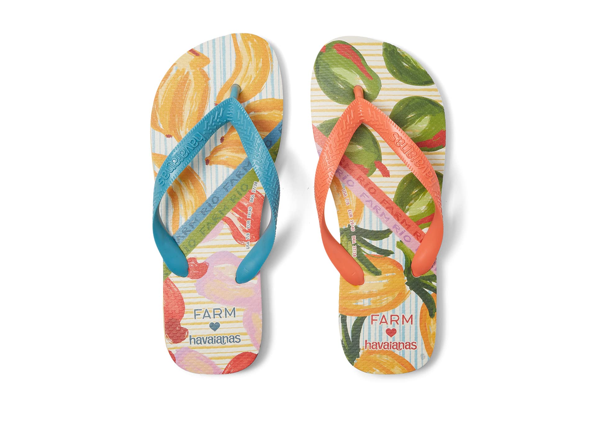 цена Шлепанцы Havaianas, Top Farm Fruit Linen Flip Flop Sandal