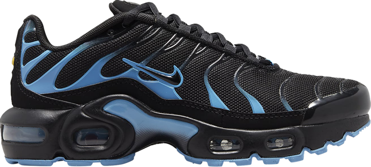 Кроссовки Nike Air Max Plus GS 'Black University Blue', черный - фото