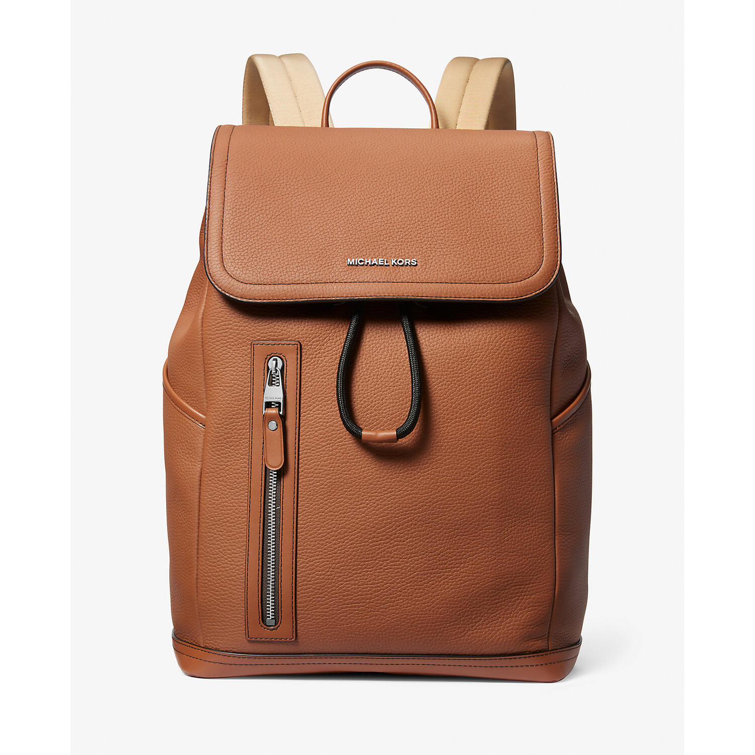 

Рюкзак Michael Kors Hudson Pebbled Leather Utility, коричневый