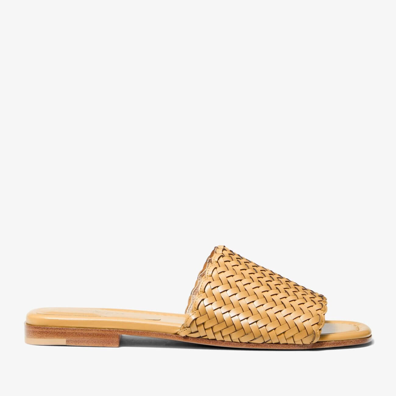 

Шлепанцы Michael Kors McGraw Woven Leather, арахисовый
