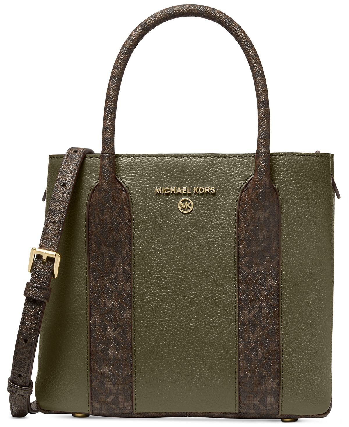 

Фирменная кожаная сумка-мессенджер austin Michael Kors