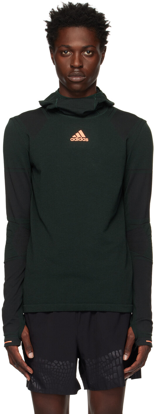 

Зеленая толстовка с капюшоном X-City adidas Originals
