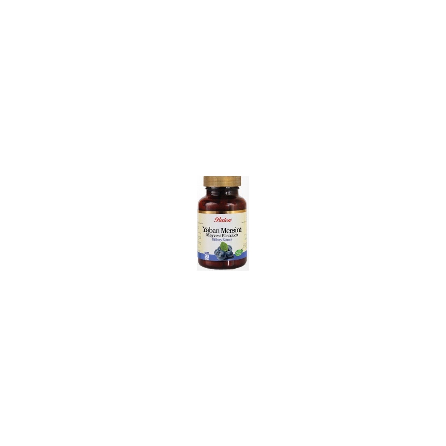 blueberry Экстракт черники Balen 375 мг, 90 капсул