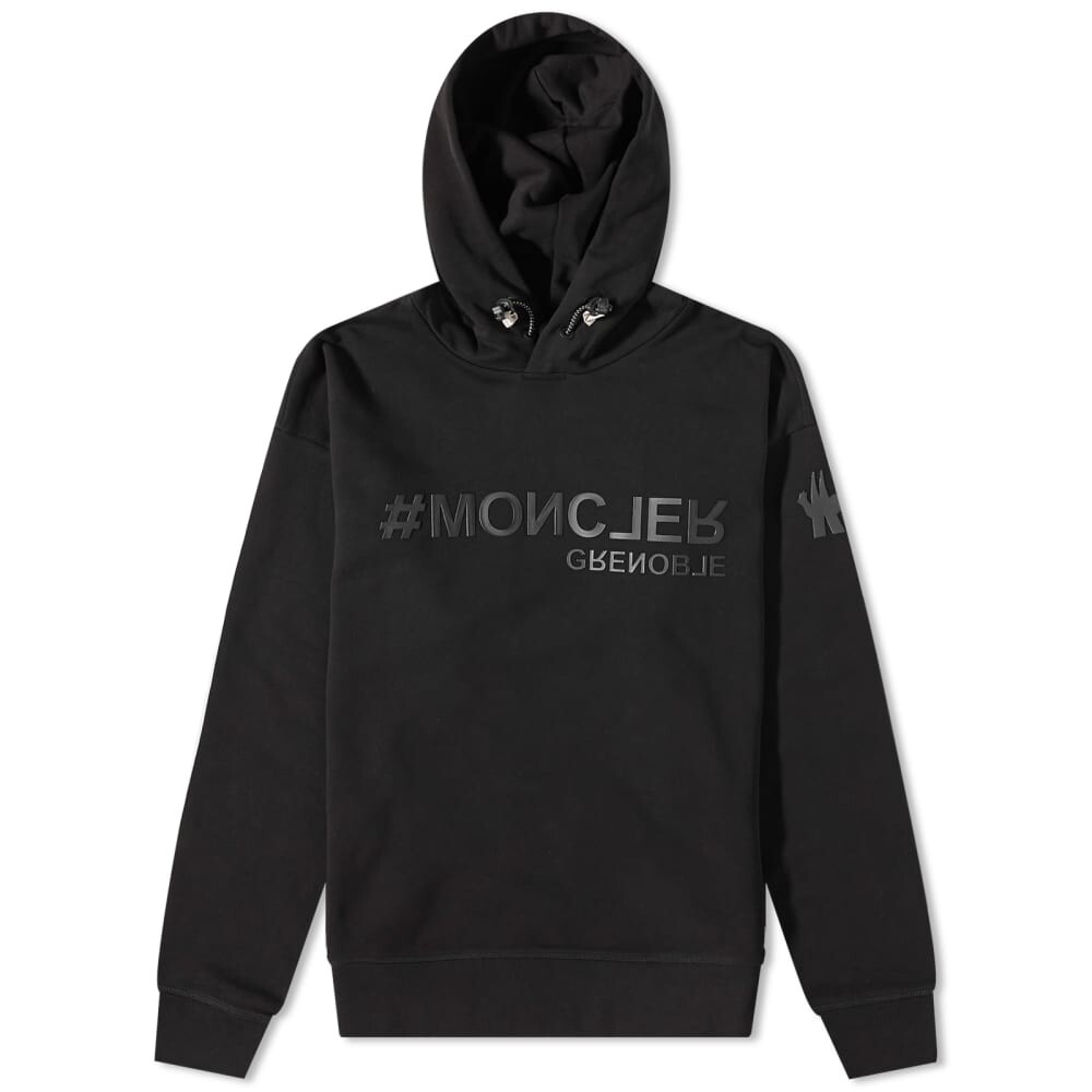 

Толстовка Moncler Grenoble Logo Popover Hoody, Черный