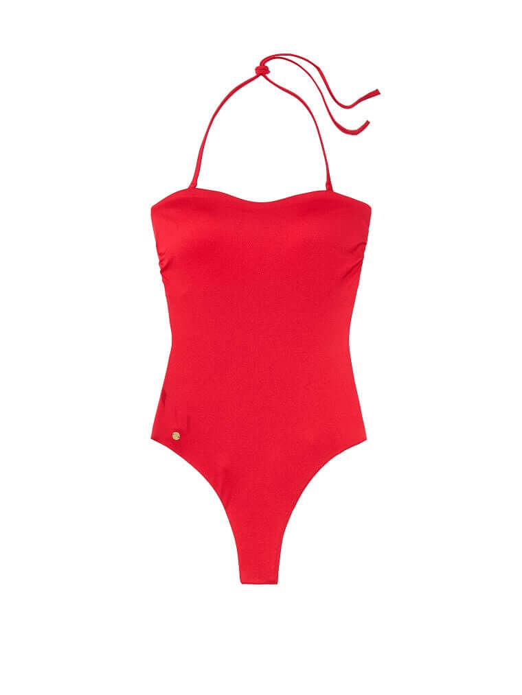 

Купальник Leonisa Shapewear Macrame-Back Sculpting, красный