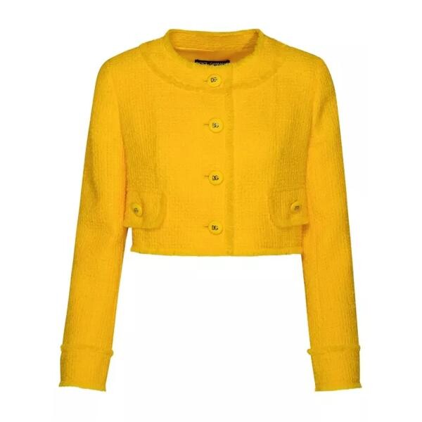 

Куртка wool jacket Dolce&Gabbana, желтый