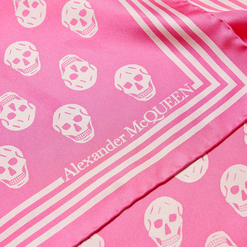 

Шарф Alexander McQueen Biker Skull Scarf