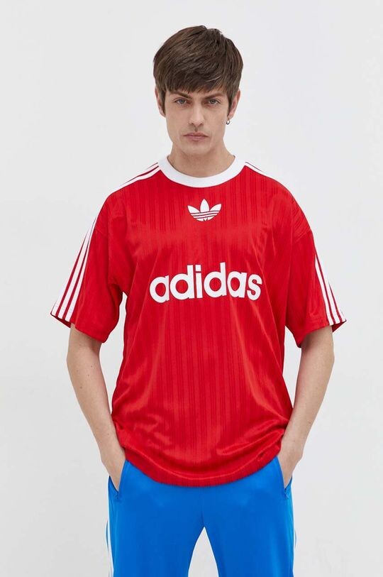 

Футболка Adicolor Poly Tee adidas Originals, красный
