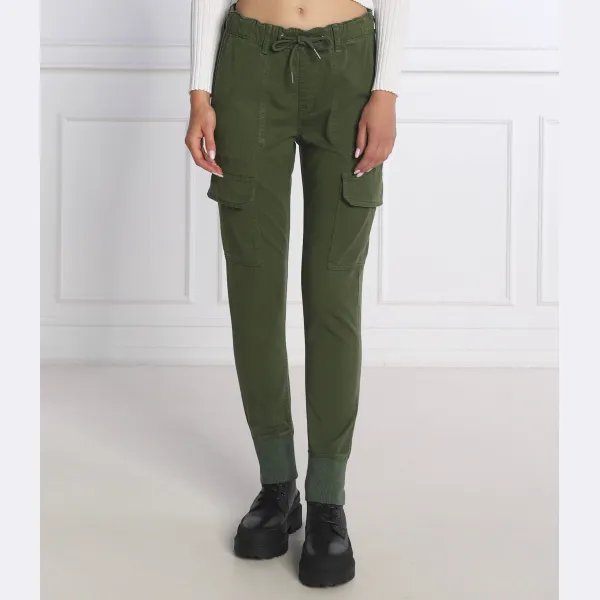 

Брюки-Джоггеры свободного кроя New Crusade Pepe Jeans London, зеленый