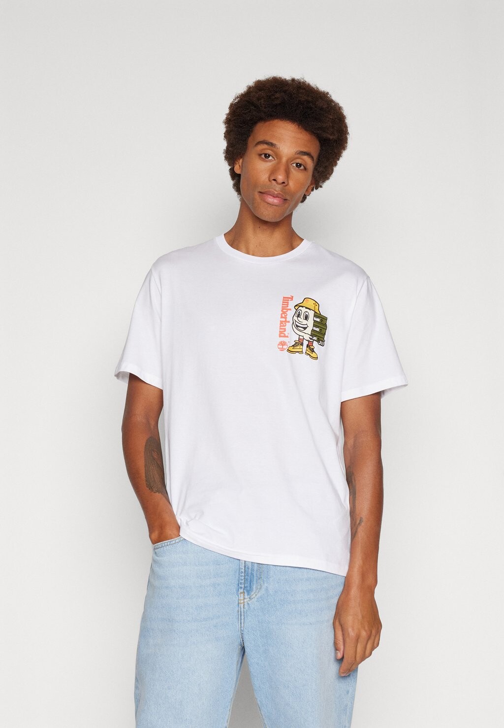 

Футболка с принтом Graphic Tee Timberland, белый