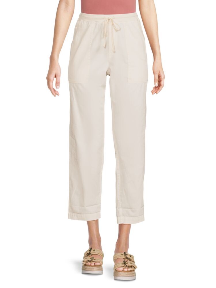 

Укороченные брюки Misty на кулиске Velvet, цвет Ecru Cream