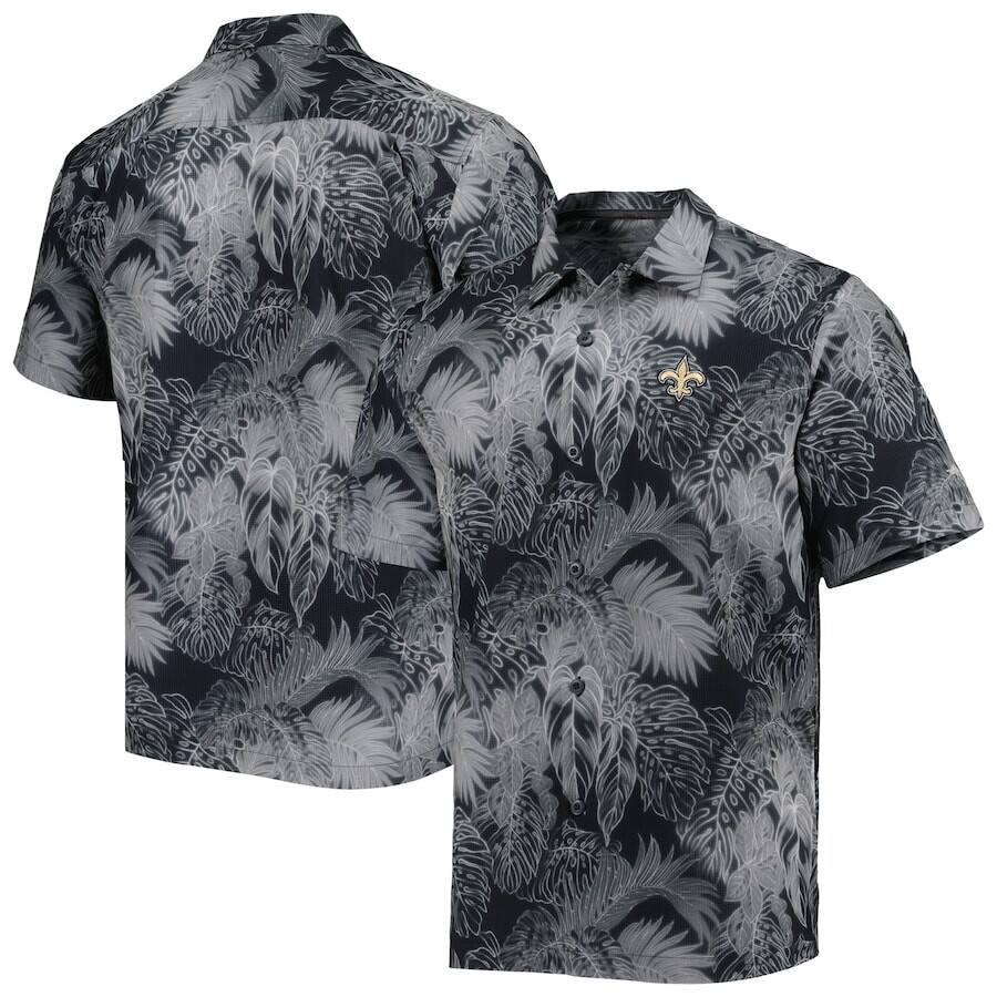 

Рубашка Tommy Bahama New Orleans Saints, черный