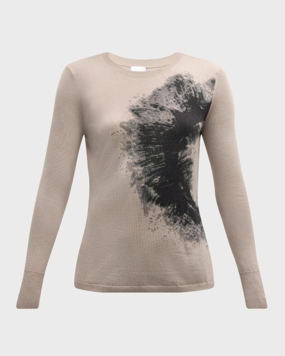 

Свитер из кашемира Superfine с мазком кисти Tse Cashmere, цвет Latte Combo