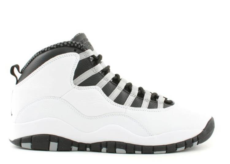 

Кроссовки AIR JORDAN 10 RETRO 'STEEL' 2005, белый