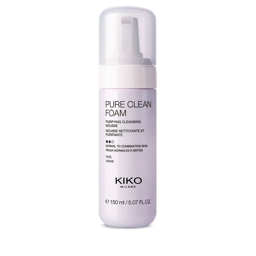 Очищающая пенка для лица Kiko Milano Pure Clean, 150 мл
