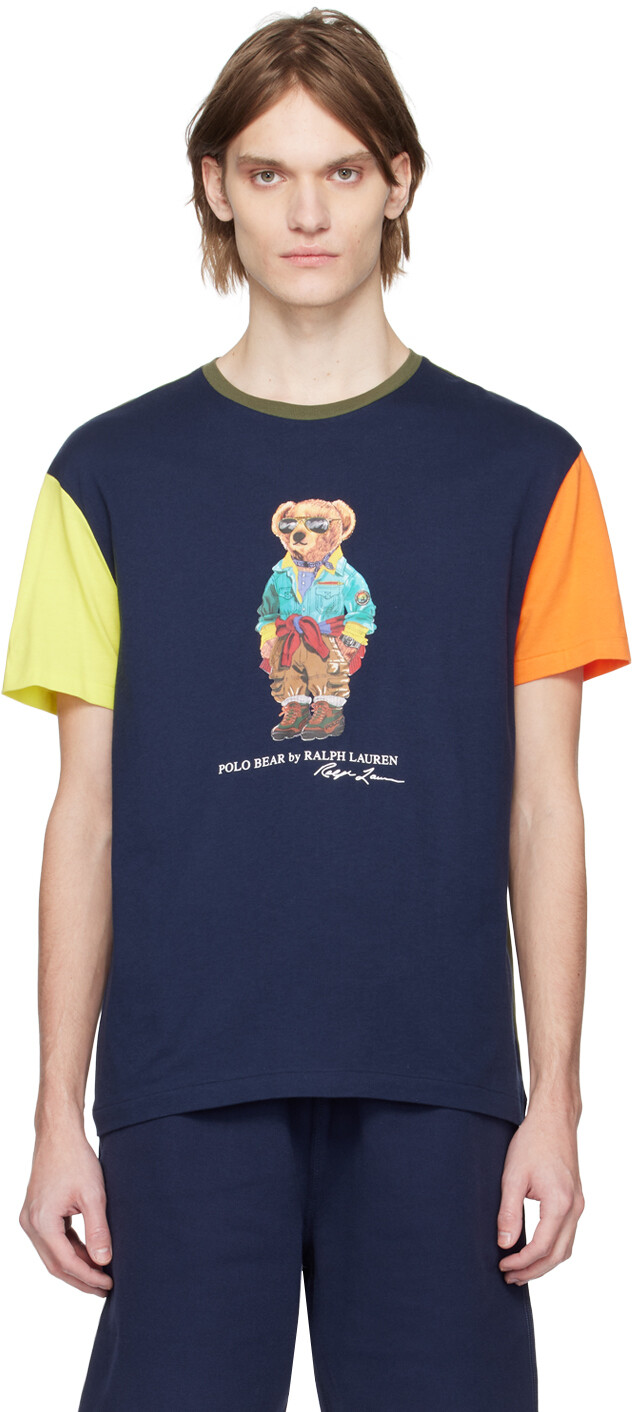 

Разноцветная футболка Polo Bear Polo Ralph Lauren