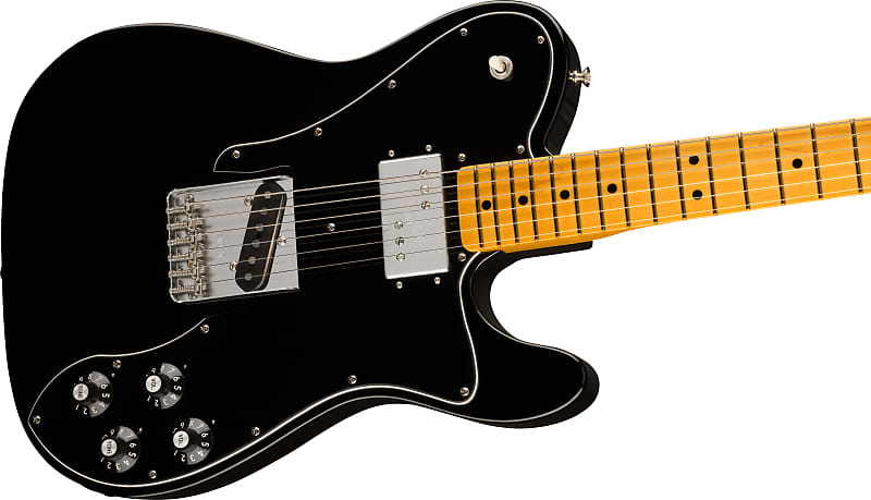 цена 2022 Fender American Vintage II 1977 Telecaster Custom Black