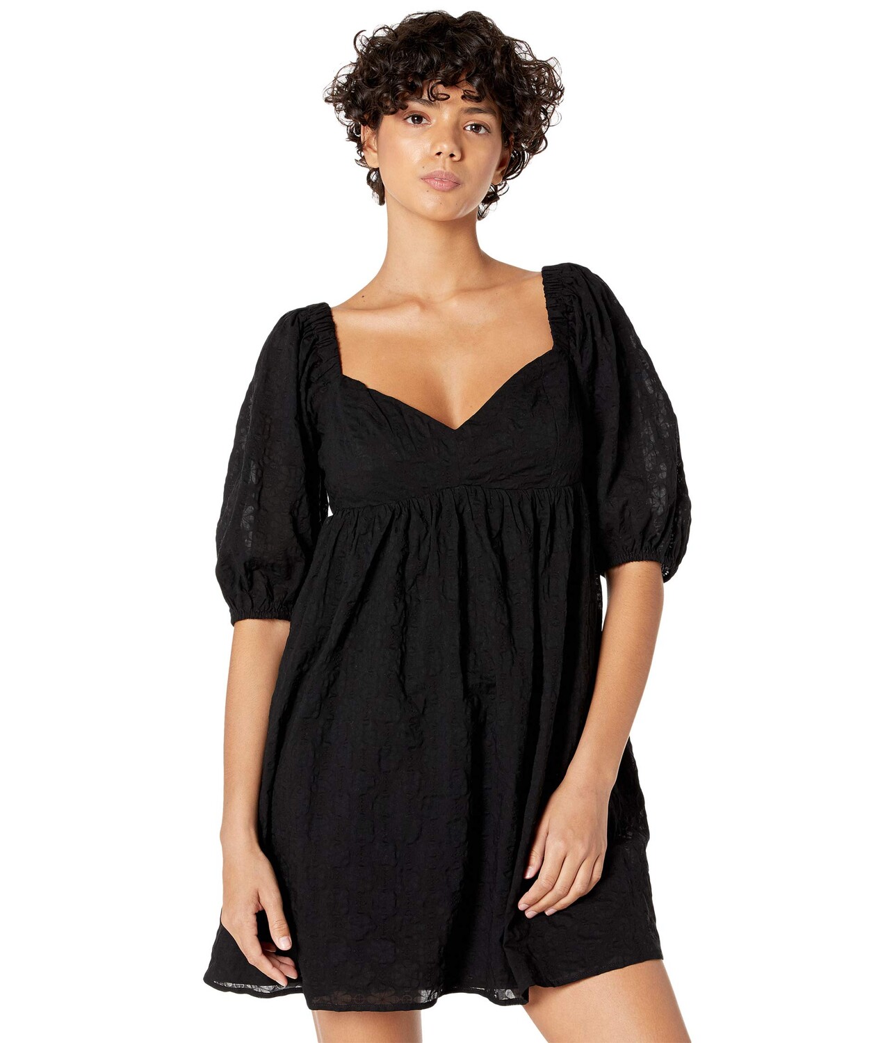 

Платье WAYF, Ripton Puff Sleeve Babydoll Dress