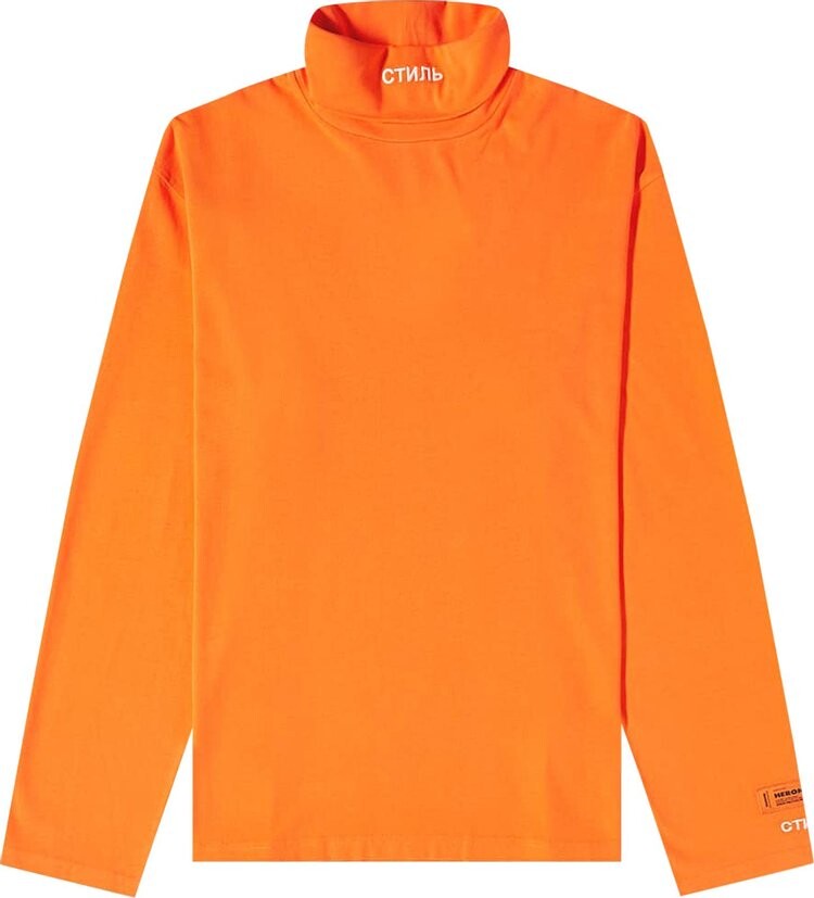 

Лонгслив Heron Preston CTNMB Long-Sleeve Rollneck 'Orange', оранжевый