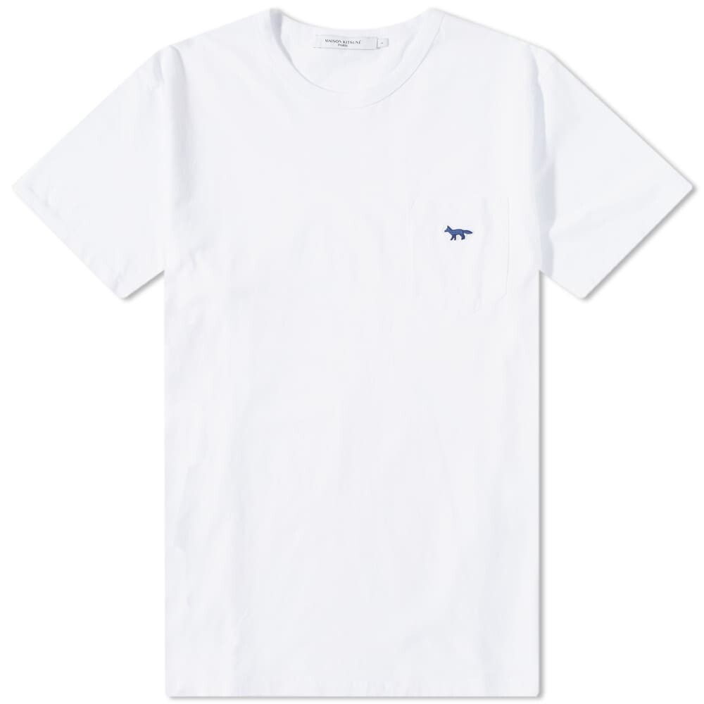

Футболка Maison Kitsune Navy Fox Patch Classic Tee